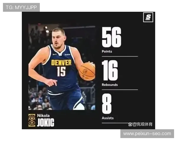 约基奇赛季数据惊人场均24分13篮板12助攻轻松实现三双表现令人赞叹